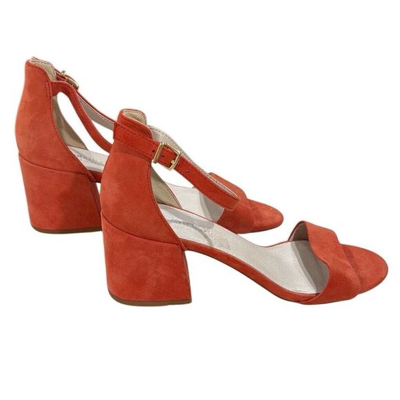 Kenneth Cole Hannon ankle wrap sandals with block heel - Picture 2 of 11